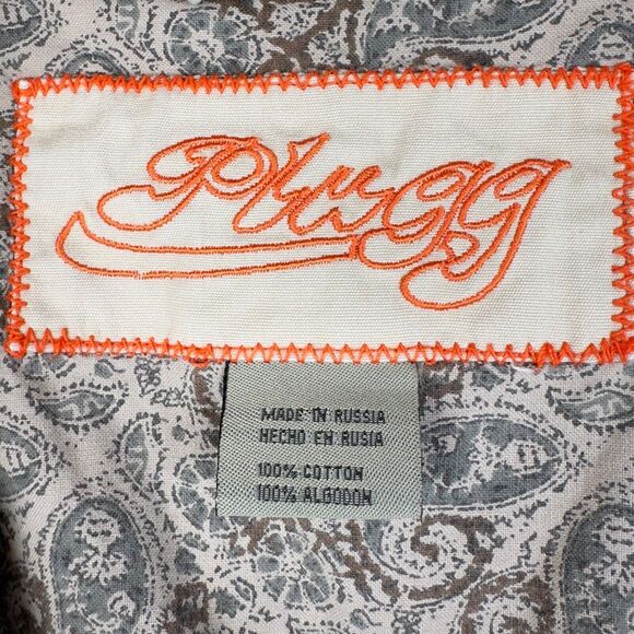 Plugg Jacket Womens XL Khaki Front Pocket Military Style‎ Utility Lightweight - Picture 9 of 11